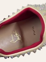 Christian Louboutin Neoprene Spike Sock Sneaker Size 37