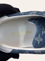 Louis Vuitton Monogram Denim Time Out Sneaker Size 35.5