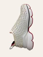 Christian Louboutin Neoprene Spike Sock Sneaker Size 37