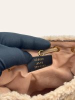 Fendi Mon Tresor Shearling Bucket Bag