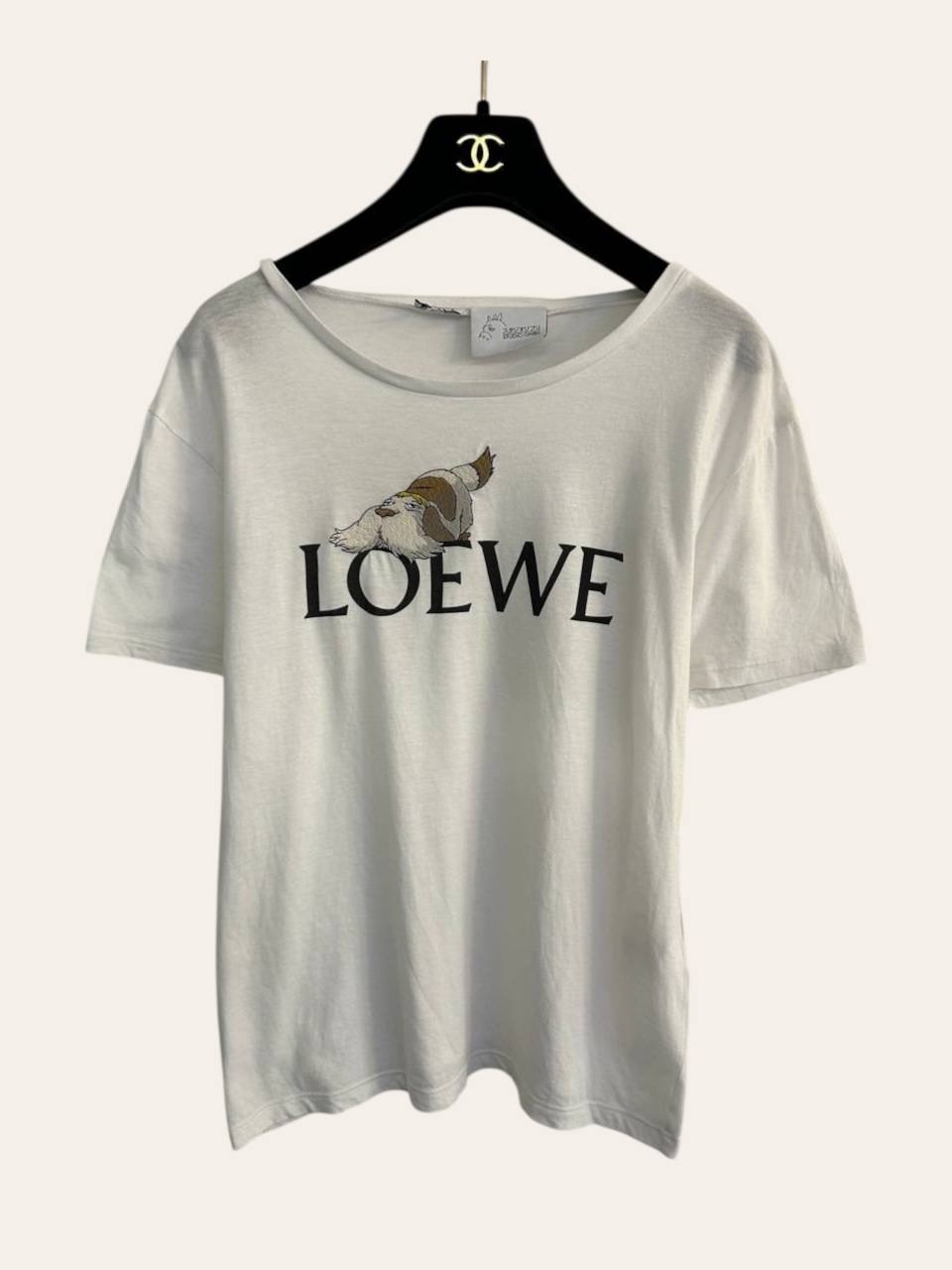 Loewe X Howls Moving Castle Logo T-Shirt