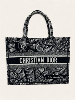 Dior Medium Paris Map Book Tote