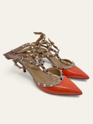 Valentino Rockstud Caged Pump Size 36