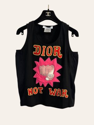 Dior Logo Sleeveless Top