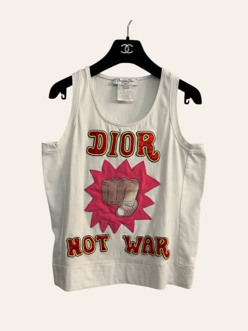 Dior Logo Sleeveless Top