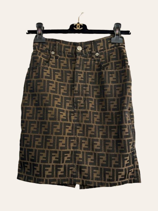 Fendi Zucca Skirt