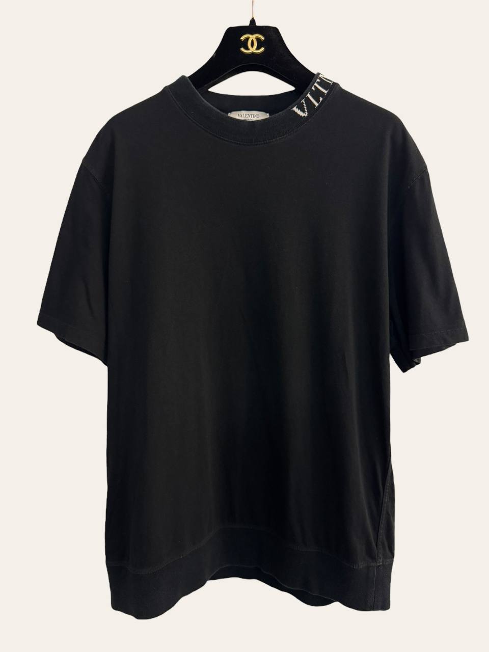 Valentino Neck Logo T-Shirt