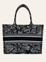 Dior Medium Paris Map Book Tote