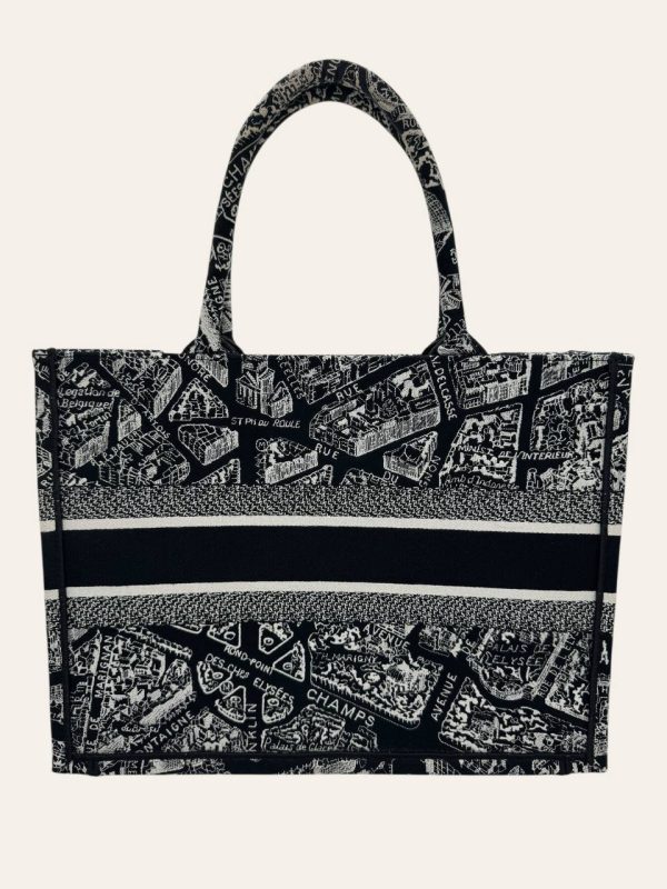 Dior Medium Paris Map Book Tote