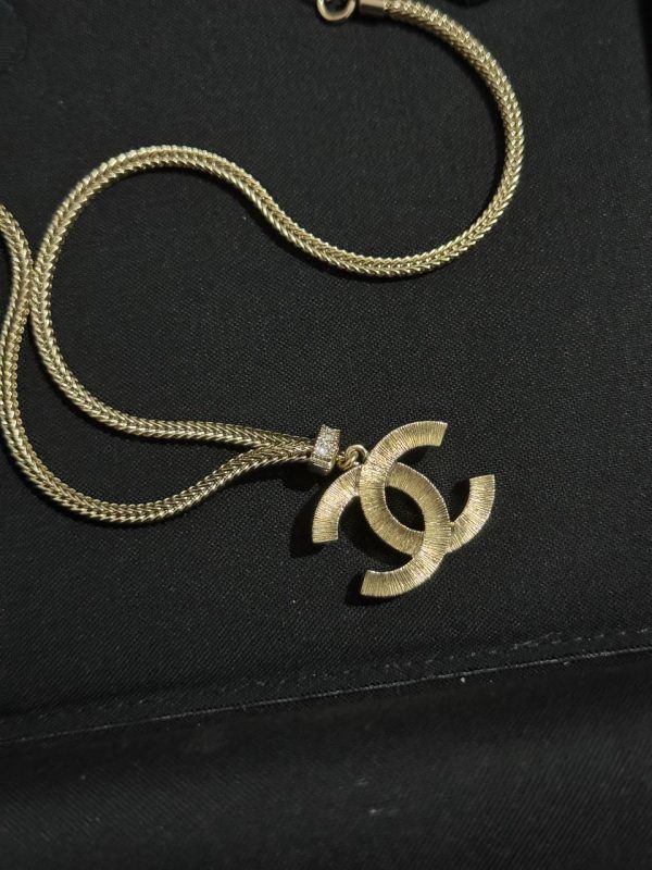 Chanel B24K CC Necklace