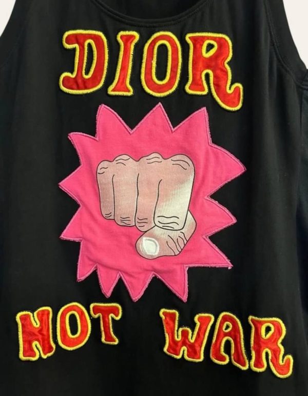 Dior Logo Sleeveless Top