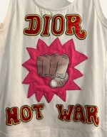 Dior Logo Sleeveless Top