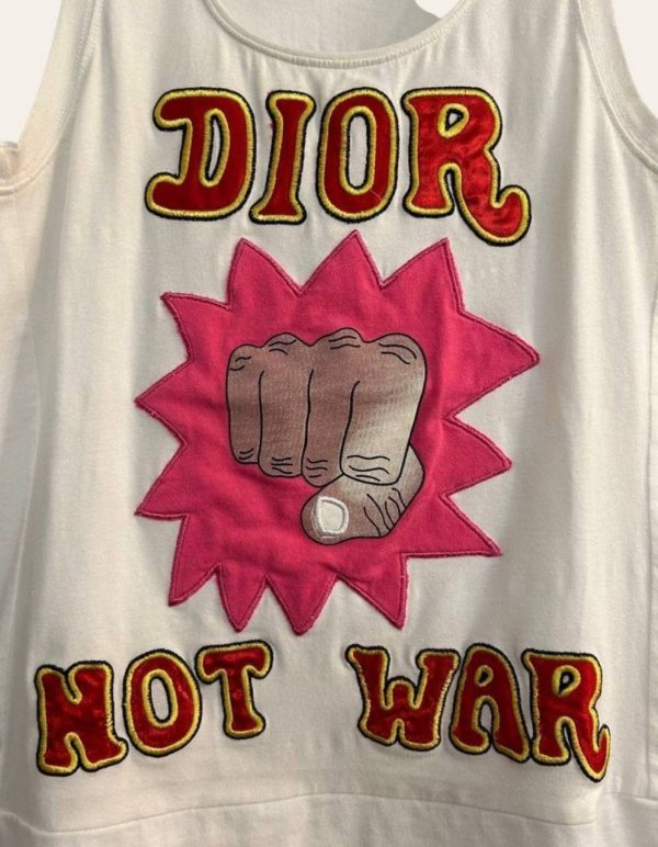 Dior Logo Sleeveless Top