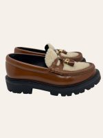 Celine Margaret Tassel Shearling Loafer Size 37