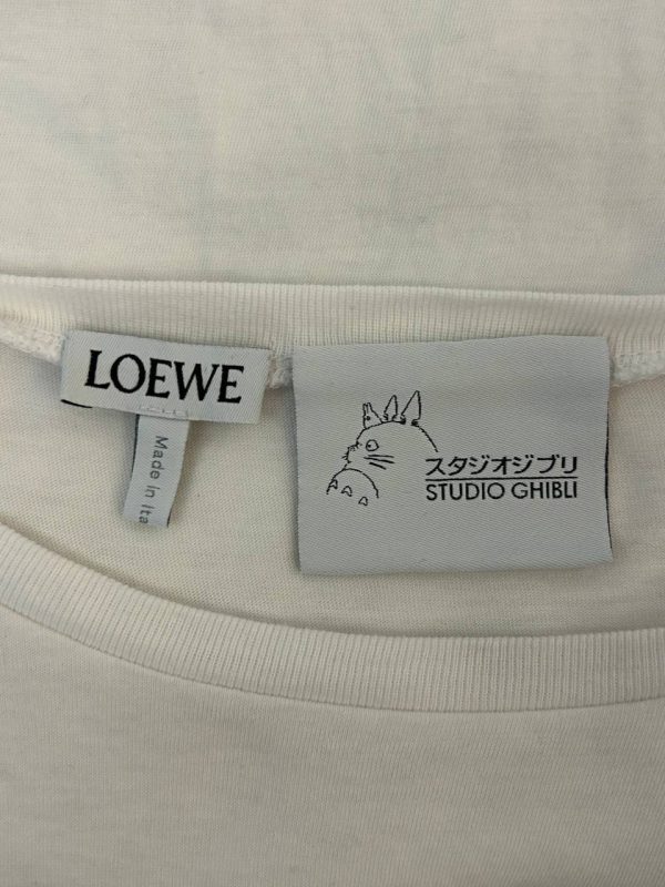 Loewe X Howls Moving Castle Logo T-Shirt