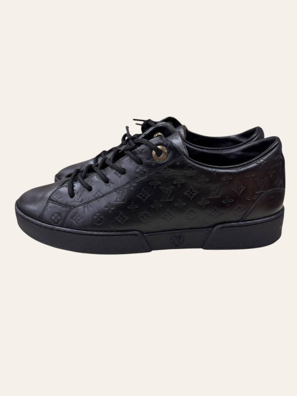 Louis Vuitton Embossed Monogram Sneaker Size 37