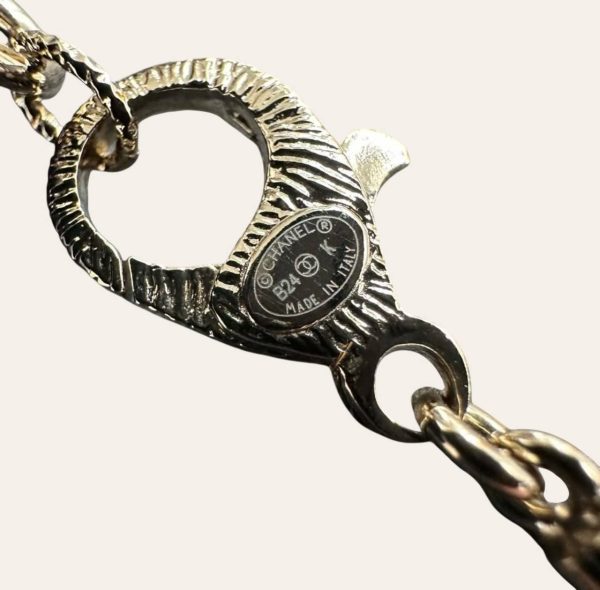 Chanel B24K CC Necklace
