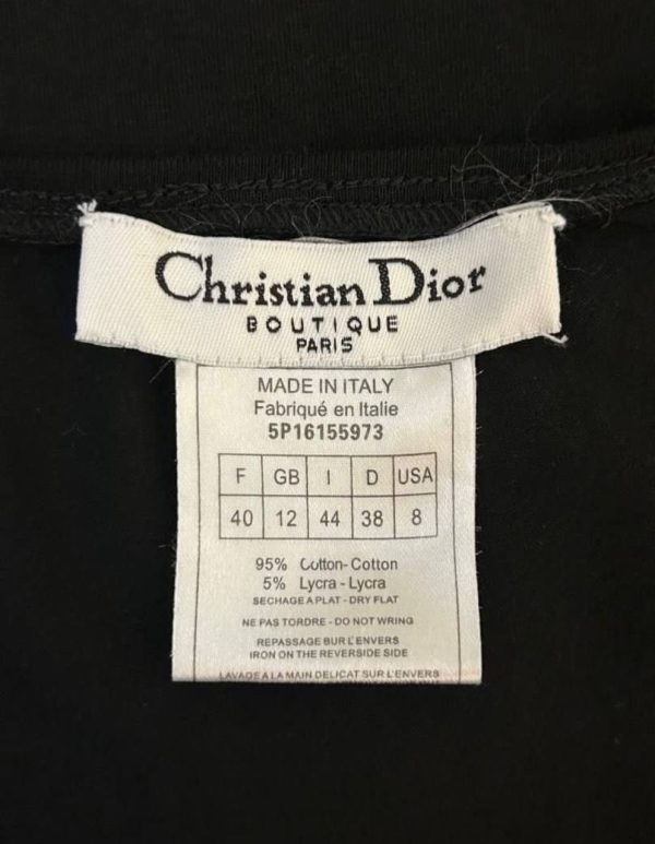 Dior Logo Sleeveless Top