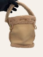 Fendi Mon Tresor Shearling Bucket Bag