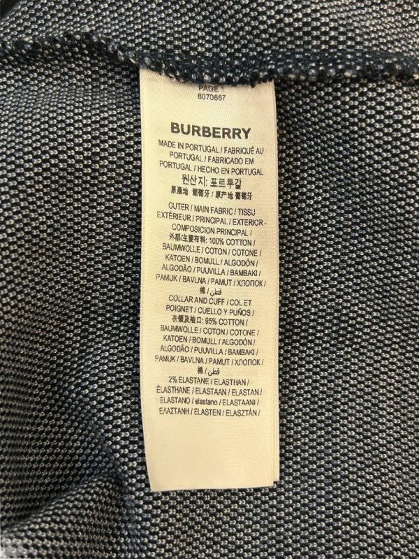 Burberry Checkered Polo T-Shirt
