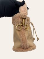 Fendi Mon Tresor Shearling Bucket Bag