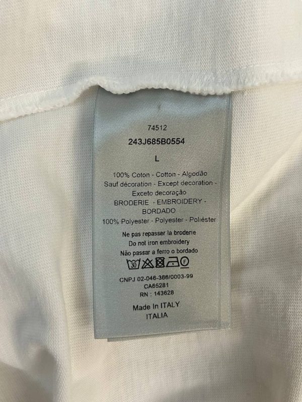 Dior Couture Embroidered Logo T-Shirt