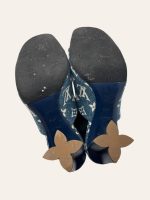 Louis Vuitton Denim Monogram Heel Size 37.5