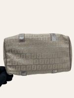 Fendi Metallic Zucca Boston Bag