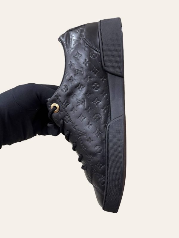 Louis Vuitton Embossed Monogram Sneaker Size 37