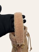 Fendi Mon Tresor Shearling Bucket Bag