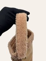 Fendi Mon Tresor Shearling Bucket Bag