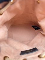Fendi Mon Tresor Shearling Bucket Bag