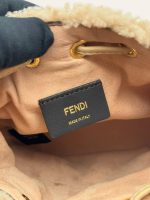 Fendi Mon Tresor Shearling Bucket Bag
