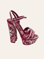 Dolce & Gabbana Majolica Heels Size 36.5