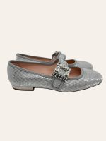 Roger Vivier Tres Vivier Strass Flats Size 35.5