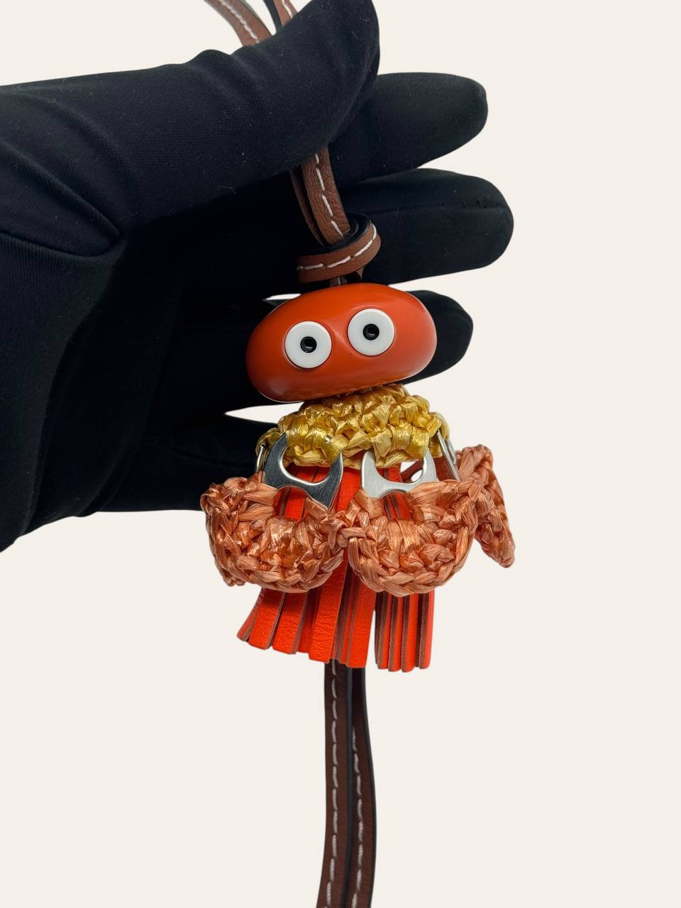 Loewe Raffia Sea Angel Bag Charm