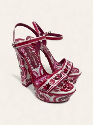 Dolce & Gabbana Majolica Heels Size 36.5