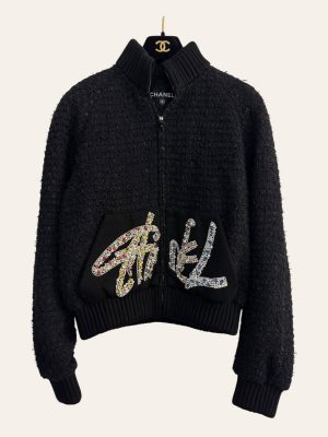Chanel Embellished Tweed Jacket