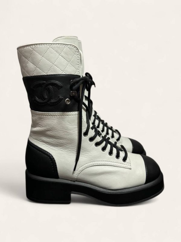 Chanel CC Boots Size 35.5