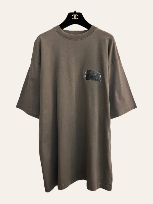 Balenciaga Logo Oversized T-Shirt