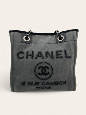 Chanel Sequin Deauville PM Tote