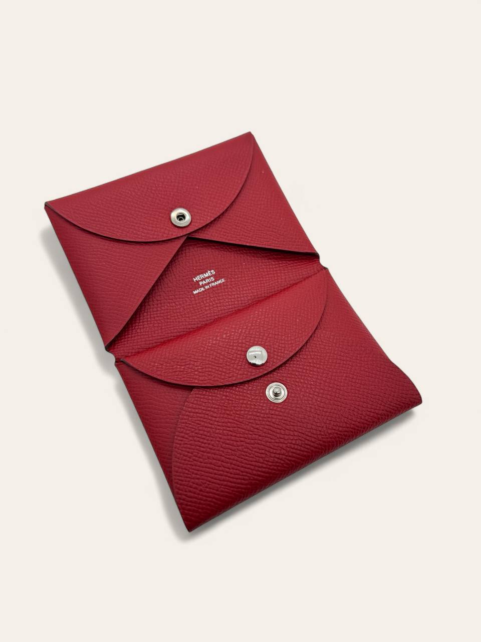 Hermes Calvi Duo Compact Card Holder