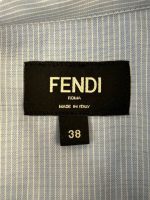 Fendi Embellished Logo Shirt