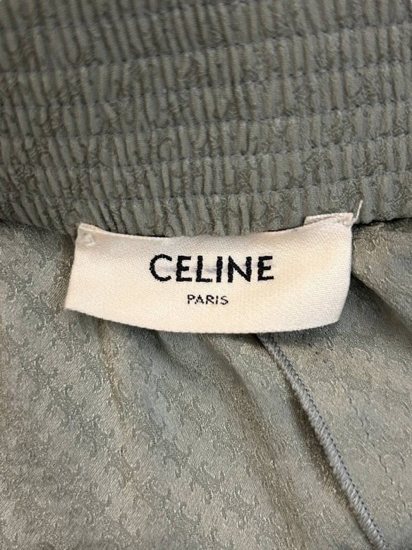 Celine Triomphe Silk Shorts