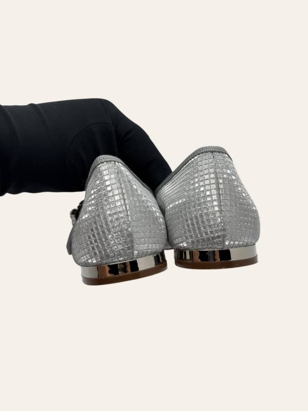 Roger Vivier Tres Vivier Strass Flats Size 35.5