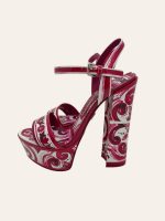Dolce & Gabbana Majolica Heels Size 36.5