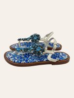 Dolce & Gabbana Majolica Embellished Sandal Size 36.5