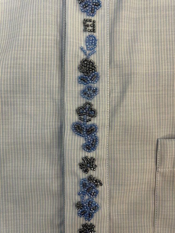 Fendi Embellished Logo Shirt