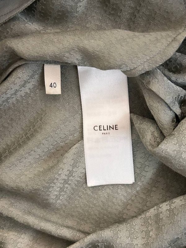 Celine Triomphe Silk Shorts
