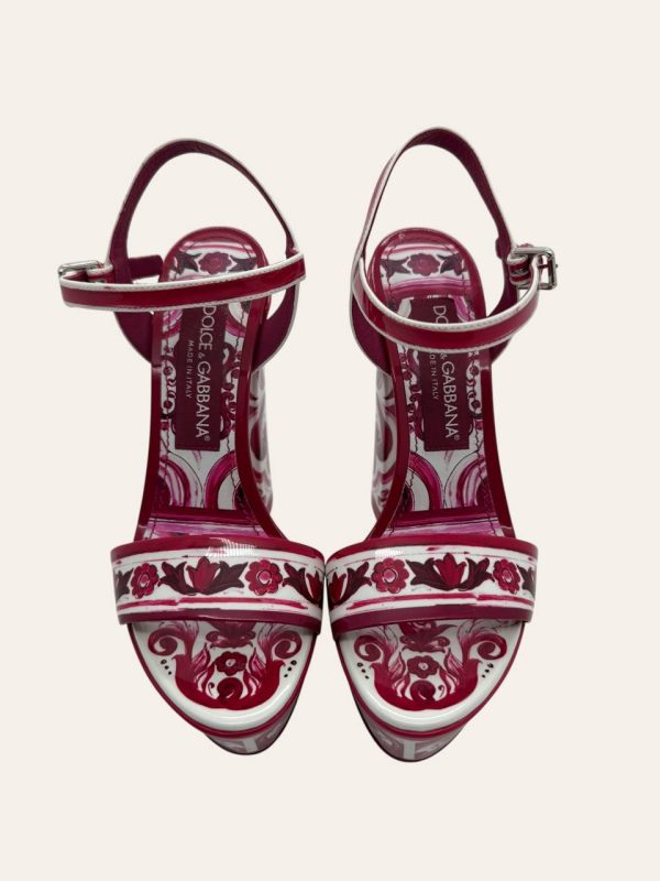 Dolce & Gabbana Majolica Heels Size 36.5